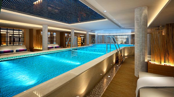 Indoor Swimming Pool of Yangtze 2 Cruise Ship