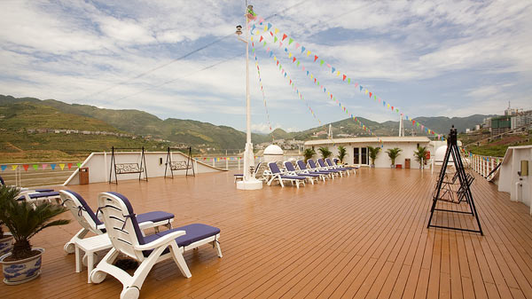 The Observation Deck of Victoria Sophia Cruise Ship